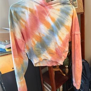 Aeropostale Multicolor Tie-Dye Hoodie